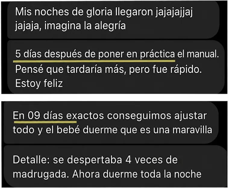 Testimonio de WhatsApp